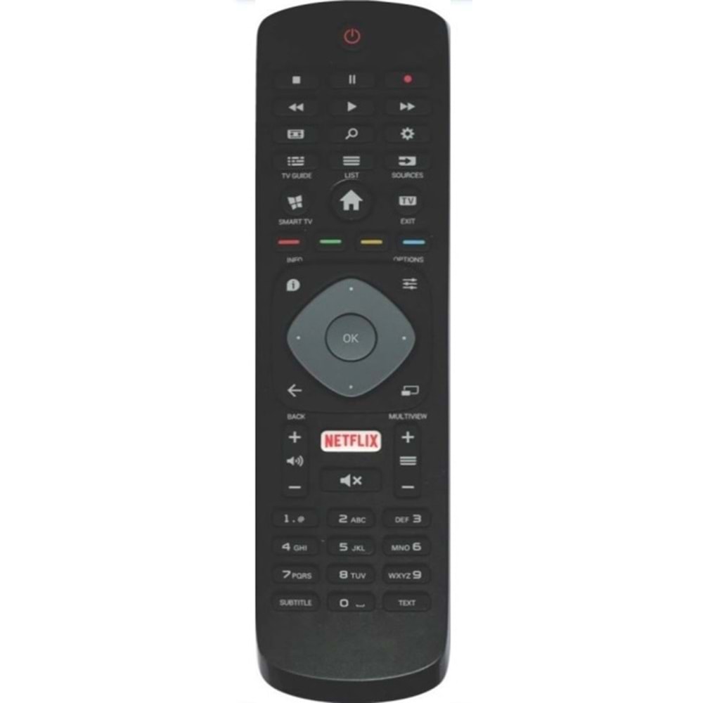 MUKE ML9866 PHILIPS NETFLİX TUŞLU SMART TV KUMANDASI
