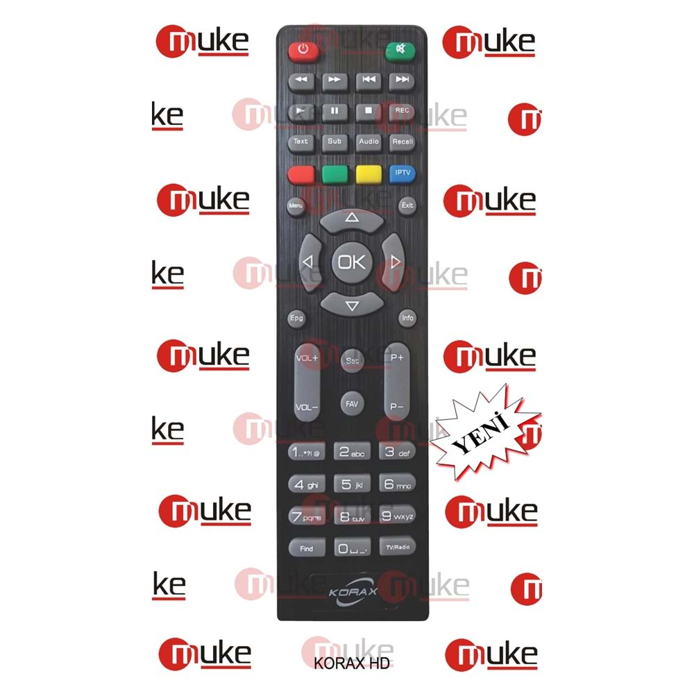 MUKE MR0710 KORAX UYDU KUMANDASI KR0710