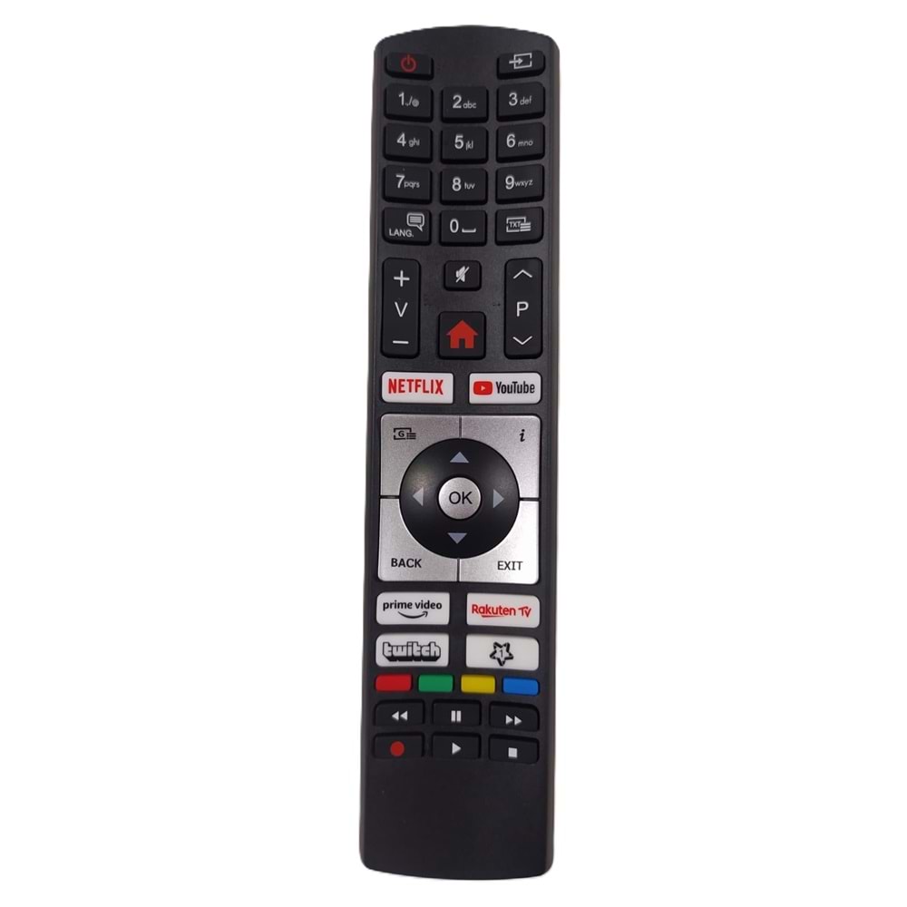 MUKE ML1235 VESTEL REGAL TOSHİBA PROFİLO NETFLIX YOUTUBE RAKUTENN TUŞLU SMART TV KUMANDASI