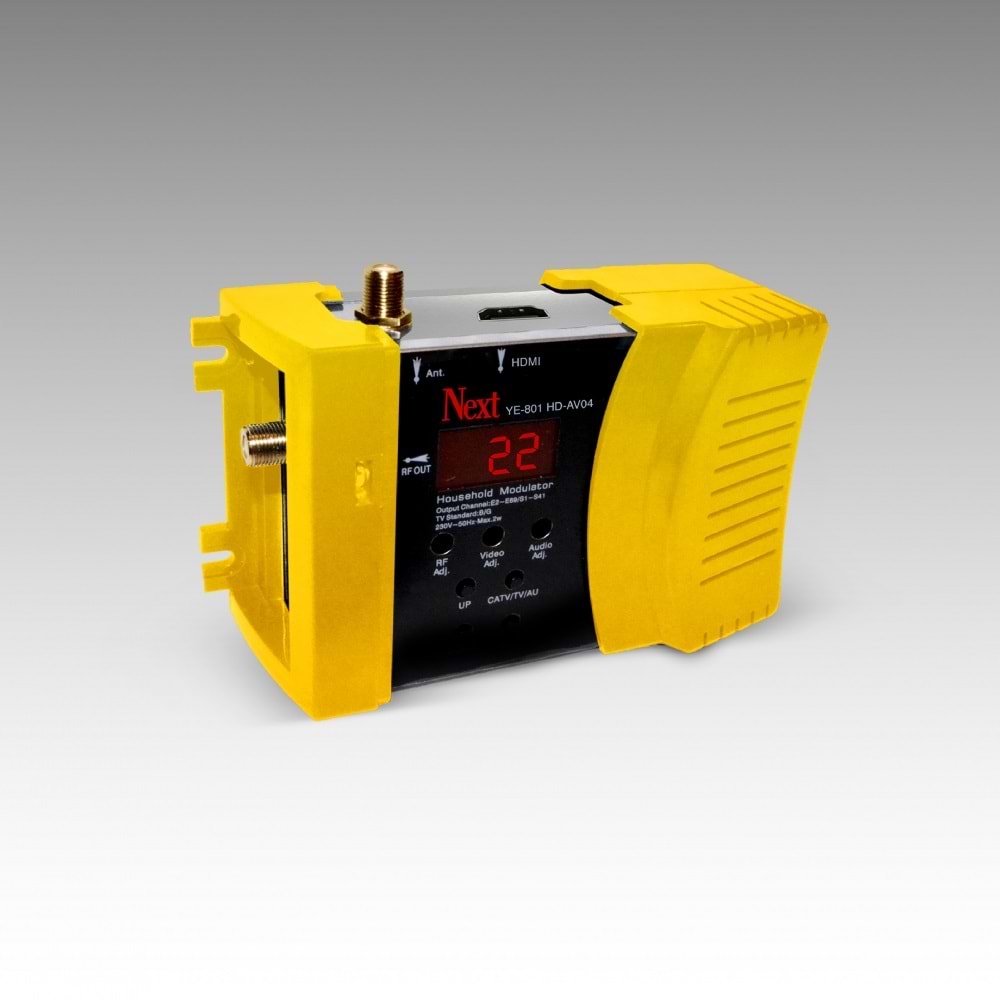 NEXT YE-801HD HDMI Girişli RF MODÜLATÖR(AHD-NVR-PC)