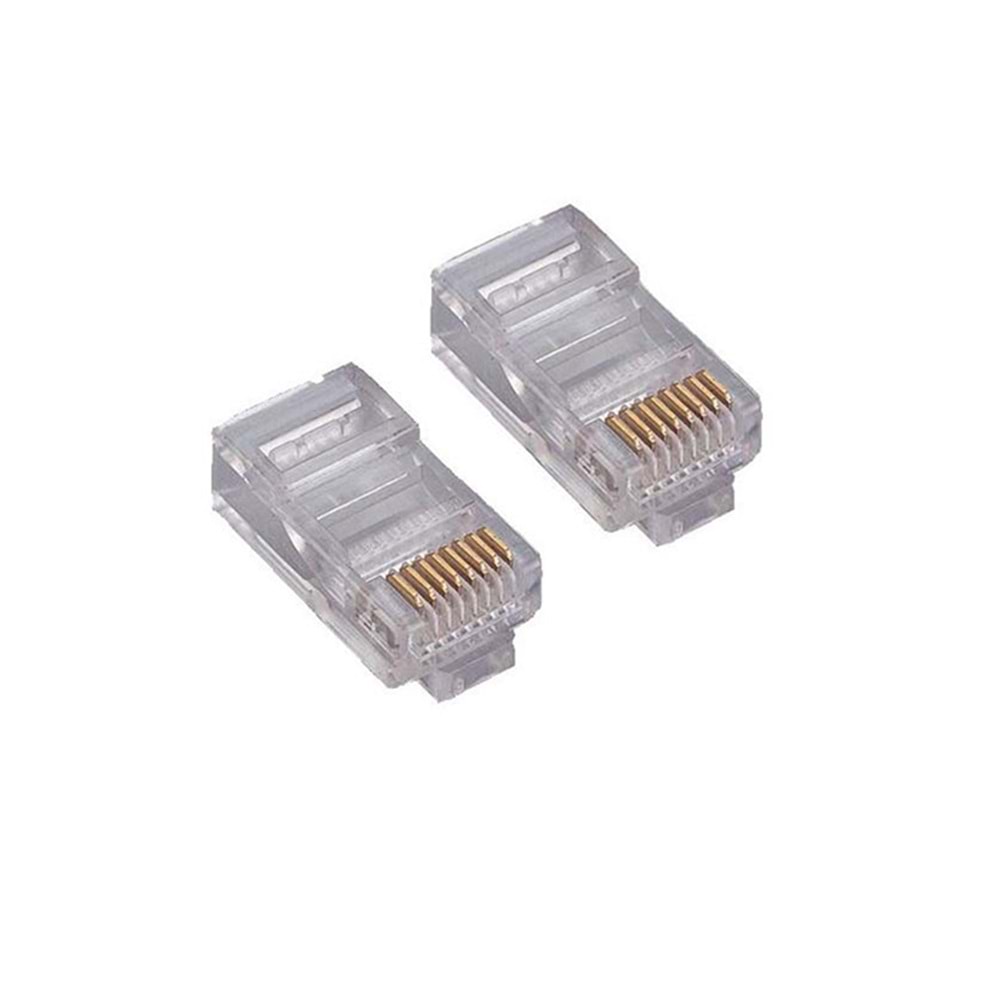 COMPAXE RJ45 SOKET CAT5 - CAT6 100 Lü Paket
