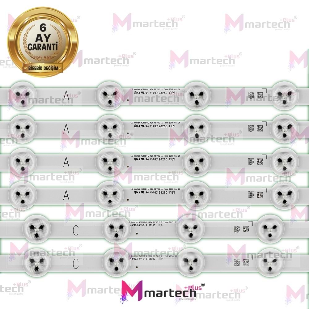 VESTEL-REGAL-NEXON-HI LEVEL TELEFUNKEN-NEXON-FİNLUX 42İNCH SEG 42SNB5240 LED BAR HK173