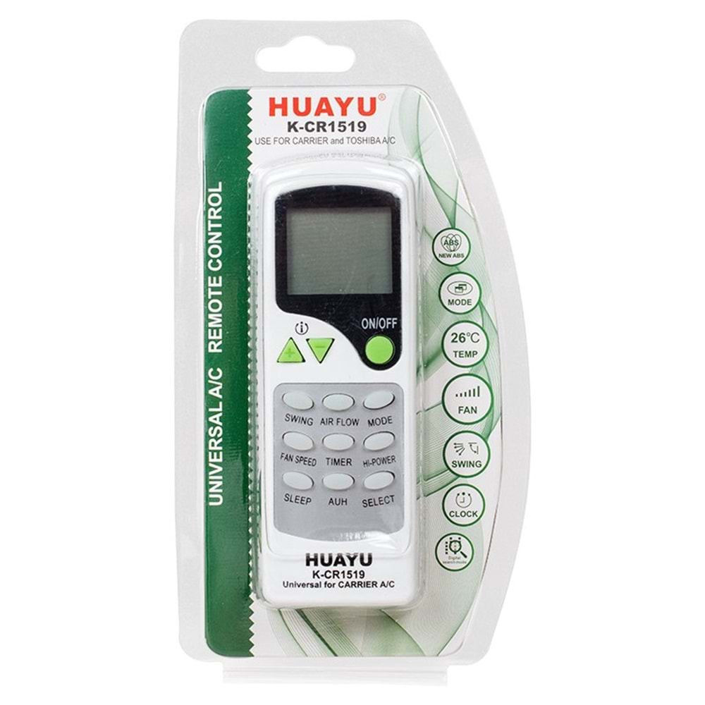 CARRIER KLİMA KUMANDASI