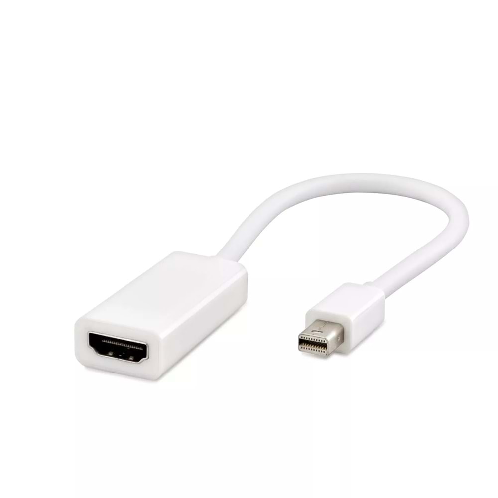 DISPLAY MİNİ TO HDMI ÇEVİRİCİ BEYAZ HADRON HDX-7761