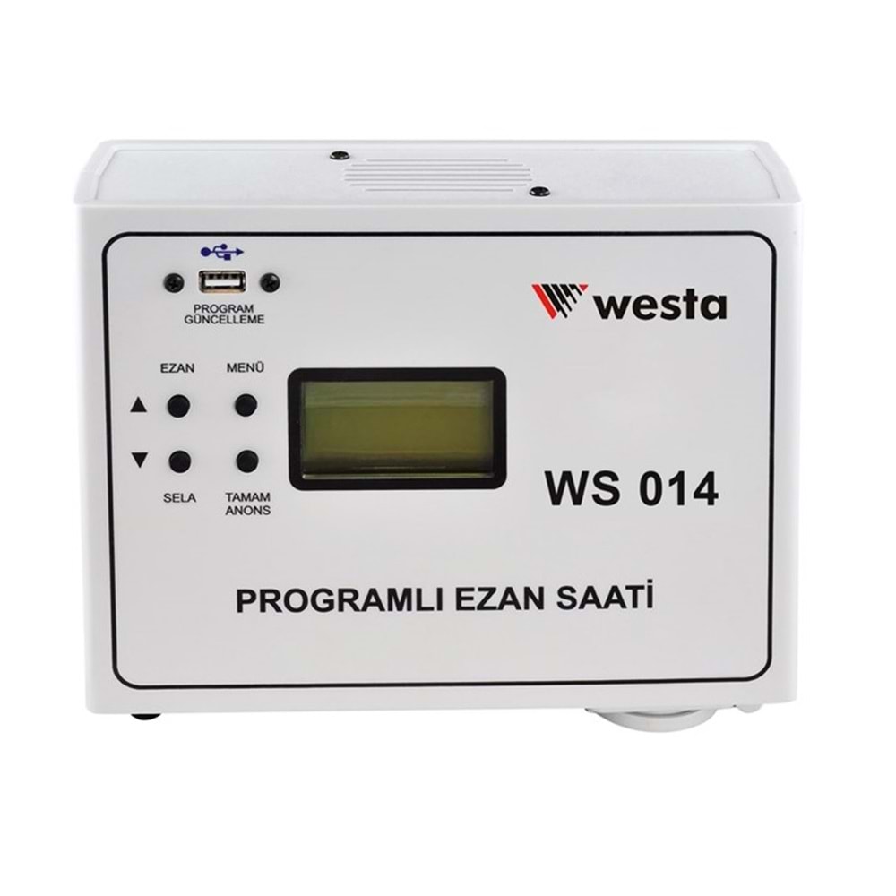 WESTA 014 EZAN SAATİ