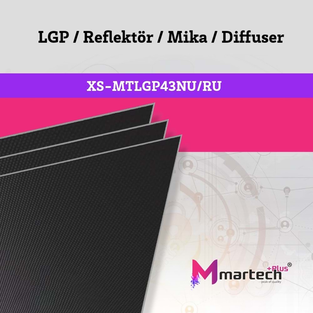 SAMSUNG 43İNCH LGP/REFLEKTÖR/MİKA/DİFFUSER XSMT-43NU