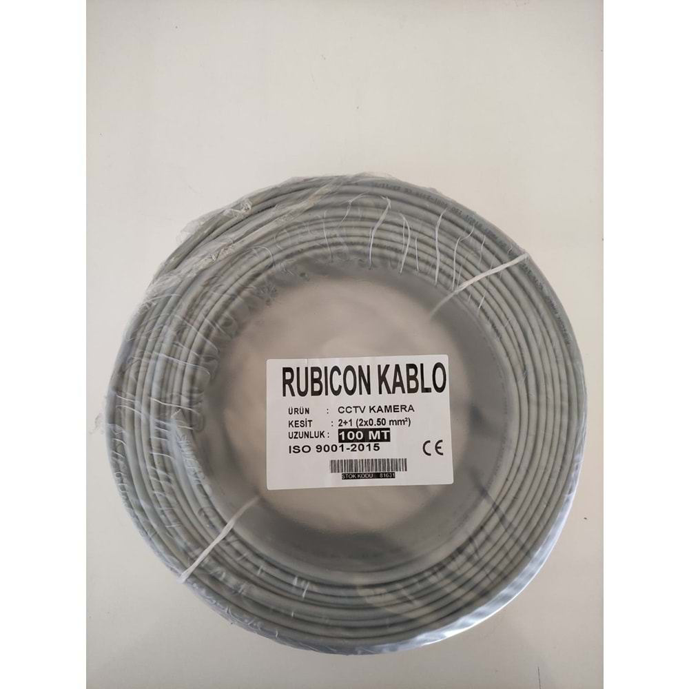 RUBICON 2+1 0,50 100 METRE KAMERA KABLOSU