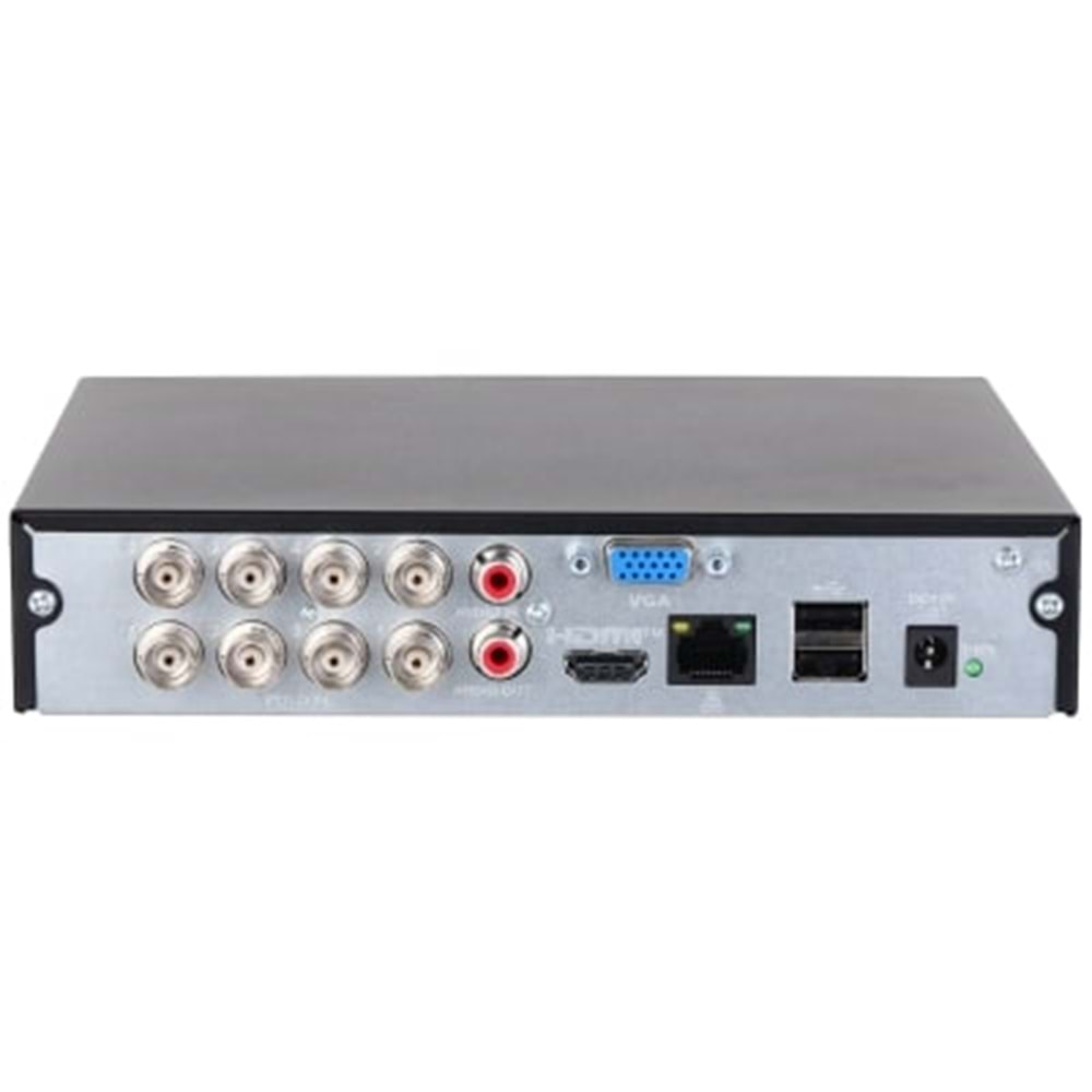 DAHUA XVR1B08-I/T 8 KANAL 1x6TB 1xVGA/1xHDMI/2xUSB H.265+ XVR KAYIT CİHAZI