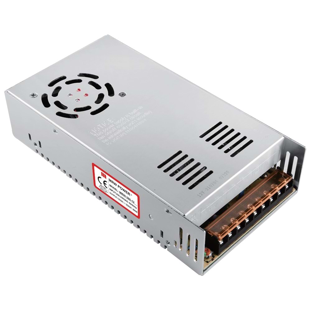 MRW POWER MRW-360-12 12 VOLT 30 AMPER METAL KASA ADAPTÖR