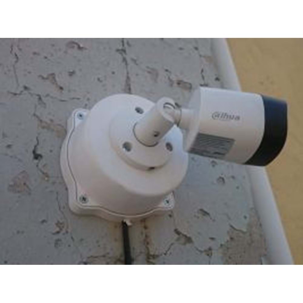 OEM TRK-113 YUVARLAK KAMERA MONTAJ BUATI BEYAZ (TABAN DAHİL)