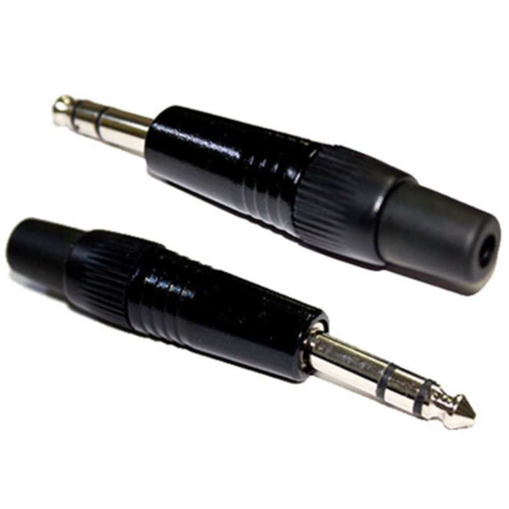 OEM NOTRİX METAL 6,3mm STEREO JACK