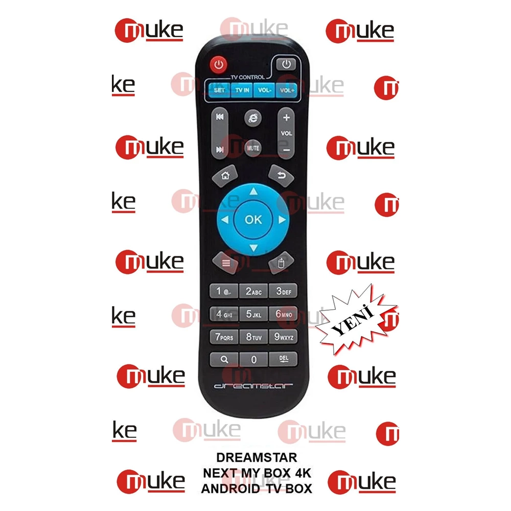 MUKE MR0855 DREAMSTAR-NEXT MY BOX 4K ANDROID BOX KUMANDASI KR0855