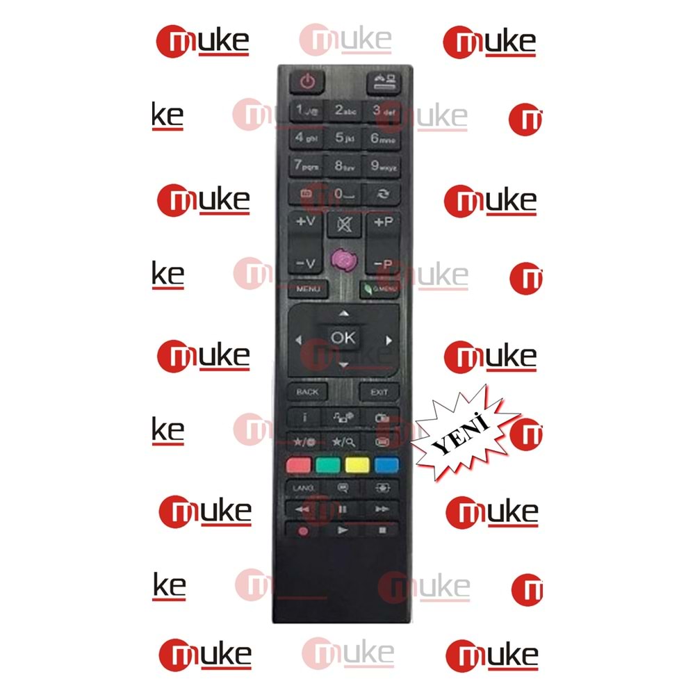 MUKE ML1138 VESTEL REGAL MOR TUŞLU SMART TV KUMANDASI