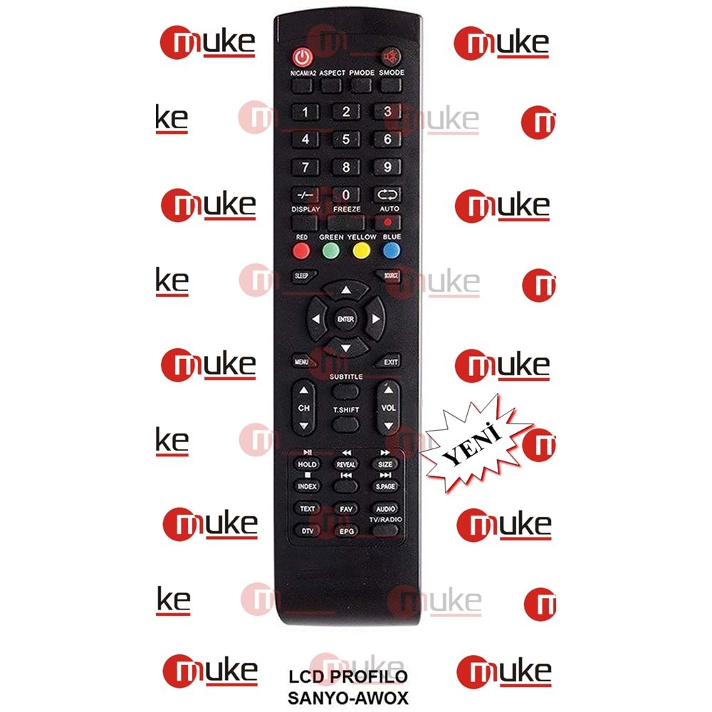 MUKE ML0350 SANYO -AWOX SMART TV KUMANDASI