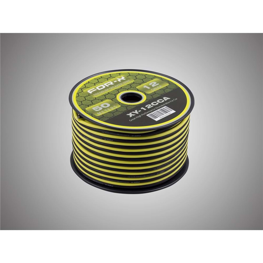 FOR-X XY-12CCA 50MT 12GA HOPARLÖR KABLO
