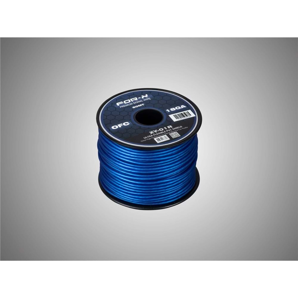 FOR-X XY-01R 50MT 18GA OTO ANFİ SİNYAL TETİK KABLO