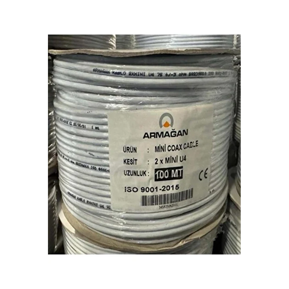 ARMAĞAN MİNİ U4 ANTEN KABLOSU ÇİFTLİ 100 METRE