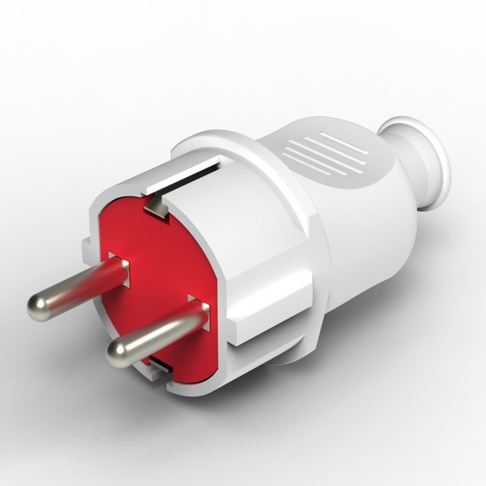 NE-AD TOPRAKLI ERKEK DÜZ FİŞ BEYAZ