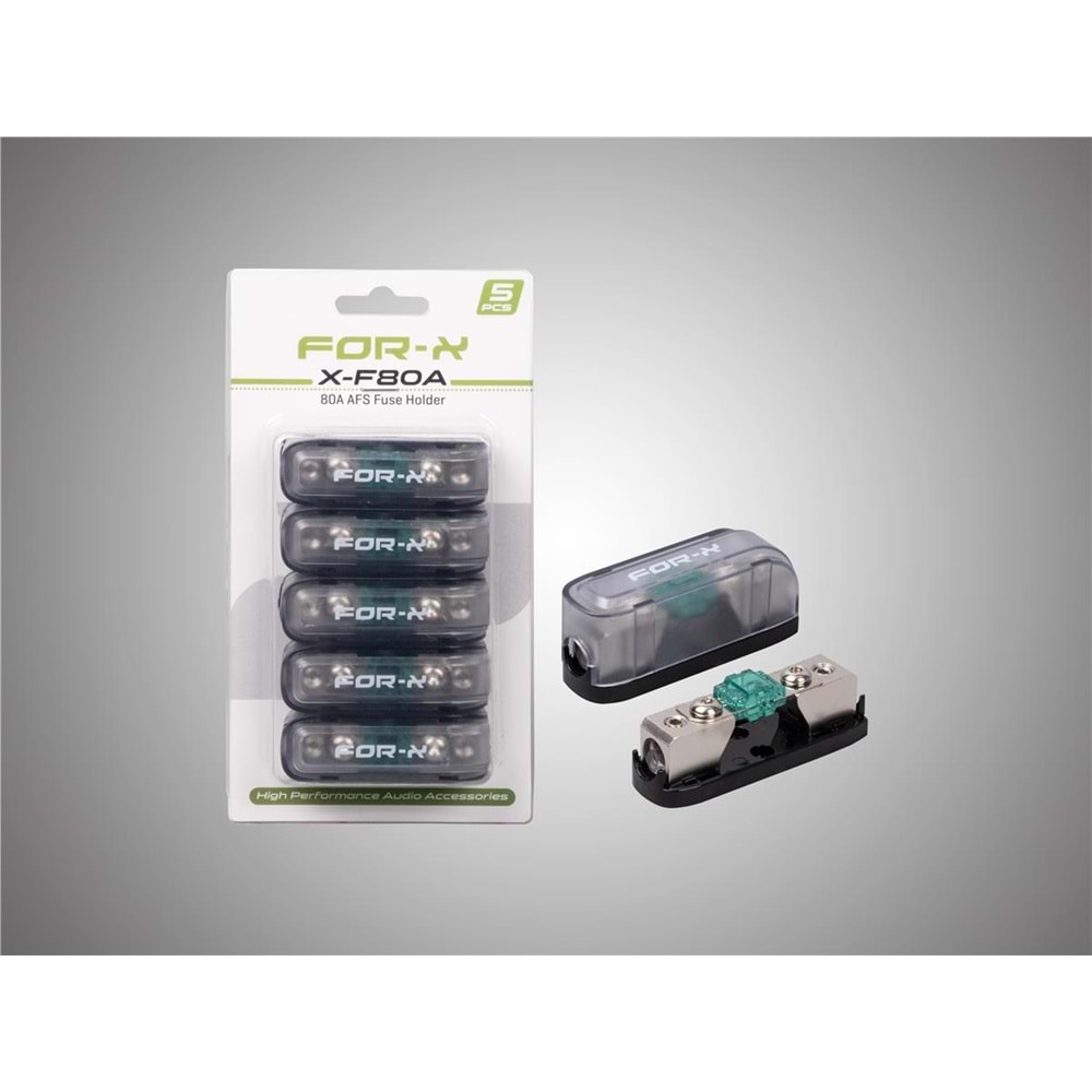 FOR-X X-F80A 5 Lİ OTO ANFİ SİGORTA YUVASI