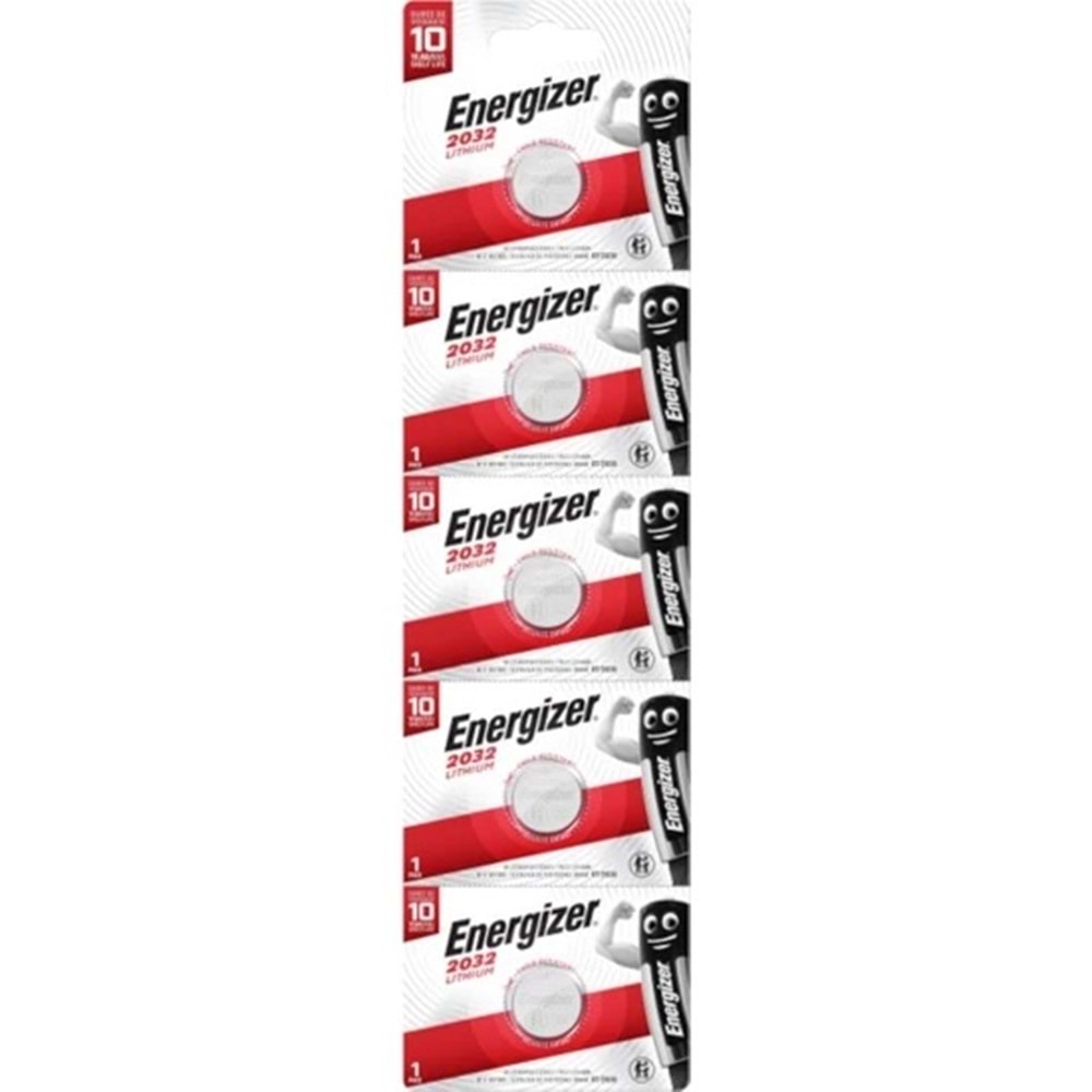 ENERGIZER CR-2032 3V PARA LITHIUM PİL 5'Lİ PAKET