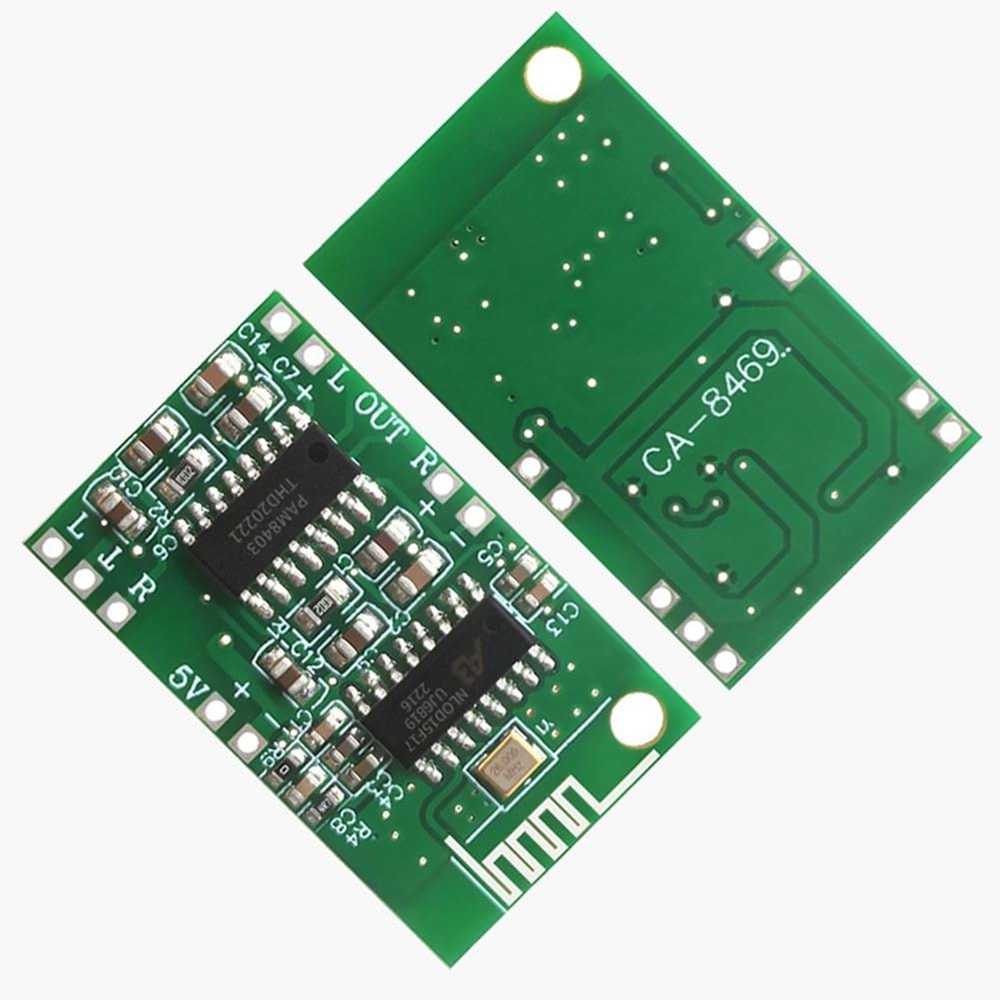 CA-8469 5V Bluetooth Amplifikatör Kartı PAM8403 + CA-6928 Bluetooth Amplifikatör Modülü 5.0 Bluetooth Ses Modülü