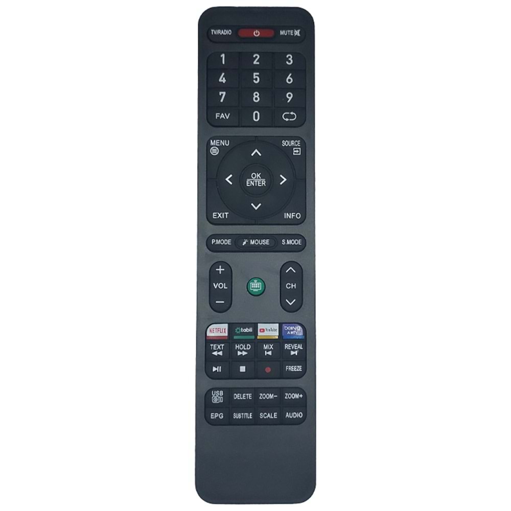 Onvo, Normdmende, Morio Netflix,Tabi ve Youtube Tuşlu Led Tv Kumandası