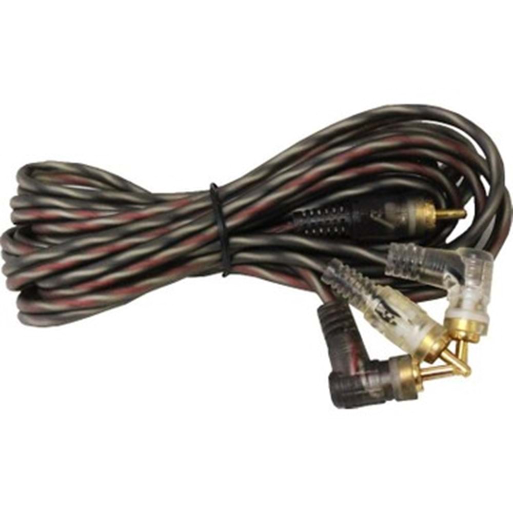 ROSE RC-44-5m 2RCA-2RCA 5M OTO ANFi KABLOSU (BİR TARAFI L JAKLI)