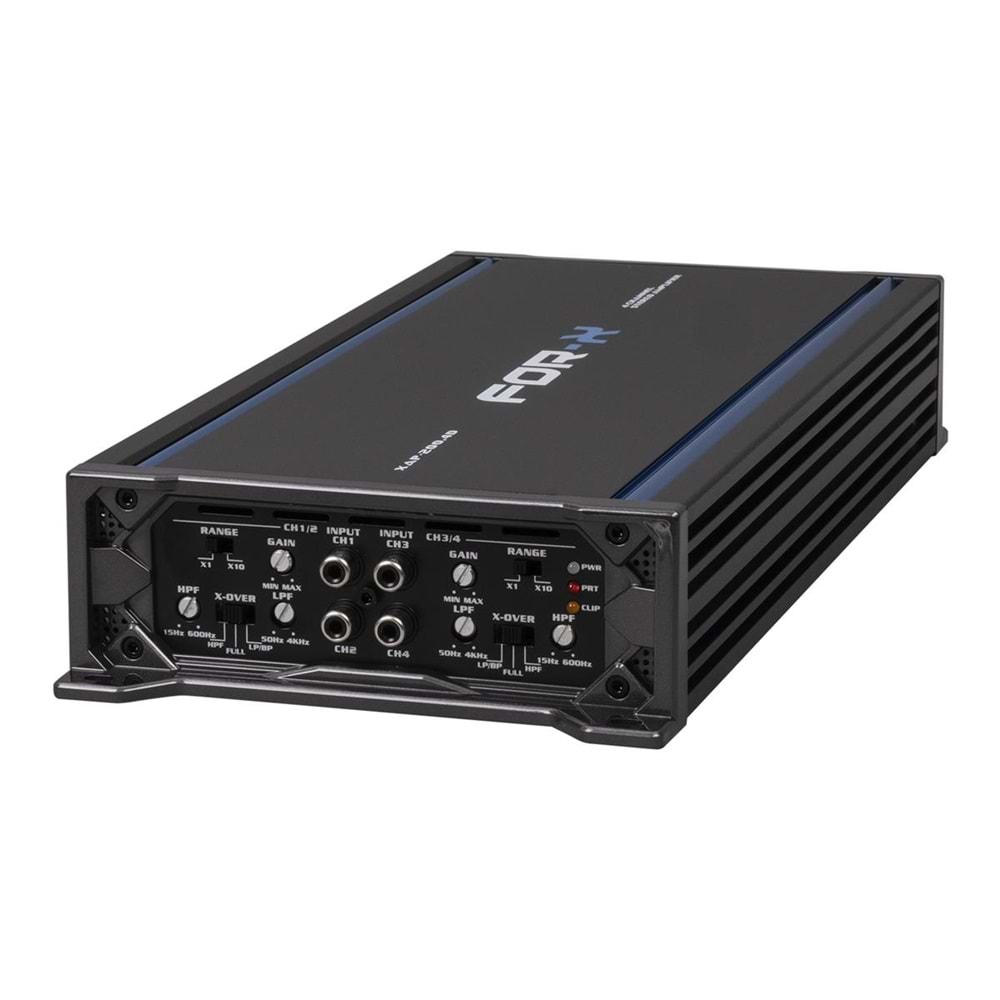 FOR-X XAP-200,4D 4 KANAL OTO ANFİ