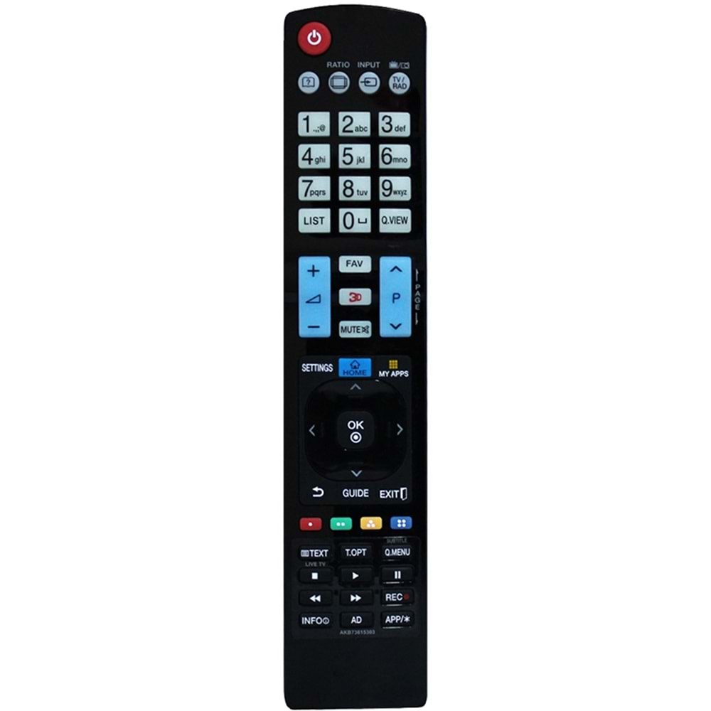 TURN LG UYUMLU 0930H HOME TUŞLU LCD TV KUMANDASI