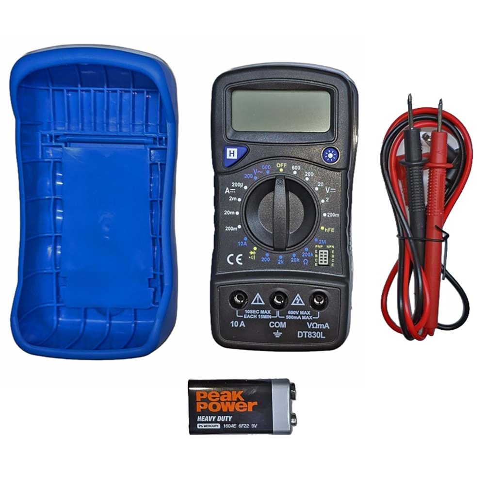 S-LİNE DT-830L DİJİTAL MULTİMETRE