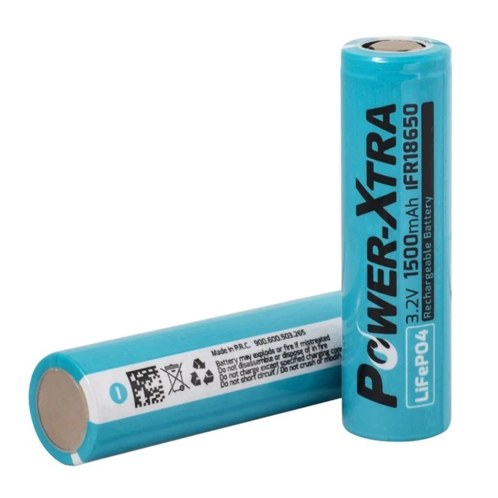 Power-Xtra IFR18650 1500 Mah 3,2V LiFePO4 Şarjlı Pil