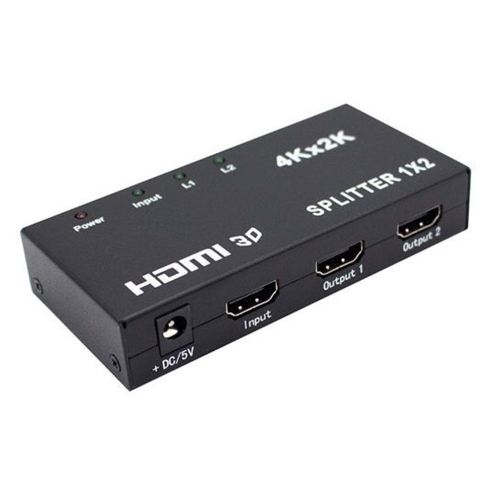 WELLBOX HSP0102 1/2 HDMI SPLITTER