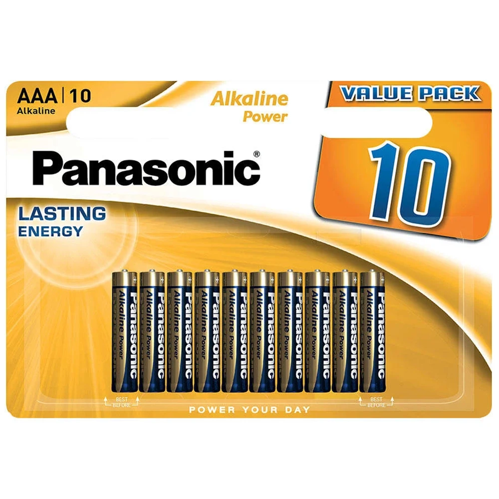 PANASONIC LR03 1,5V AAA İNCE KALEM PİL 12'Lİ KARTELA