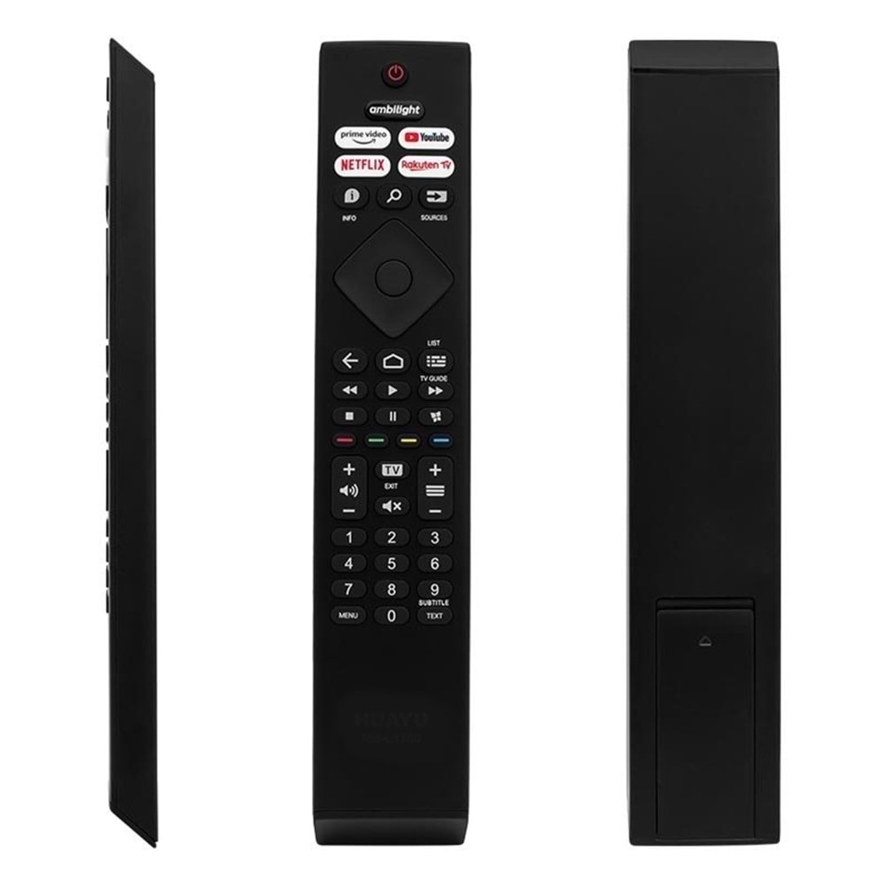 MUKE ML9876 PHILIPS NETFLİX TUŞLU LCD TV KUMANDASI ( SES KOMUTU YOKTUR )