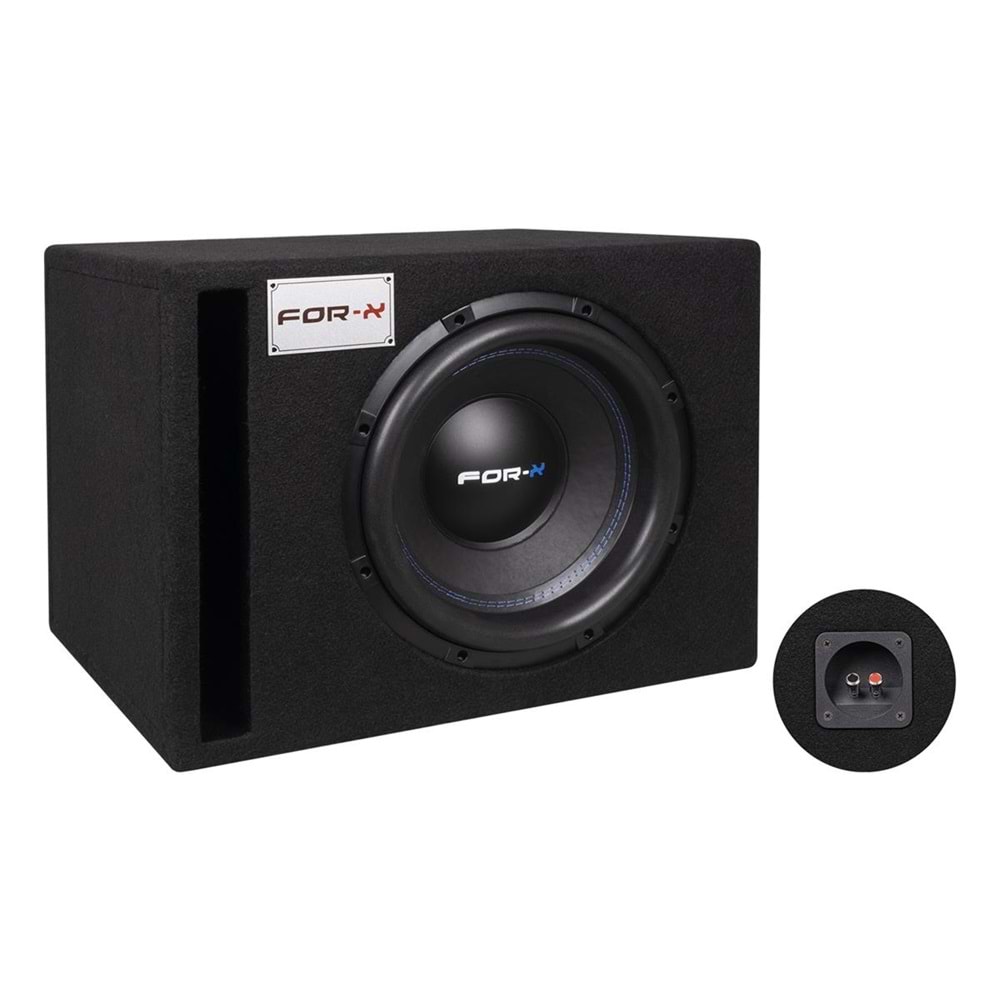 FOR-X XW-2412 D2&D4 30CM 1 ADET OTO BASS SUBWOOFER