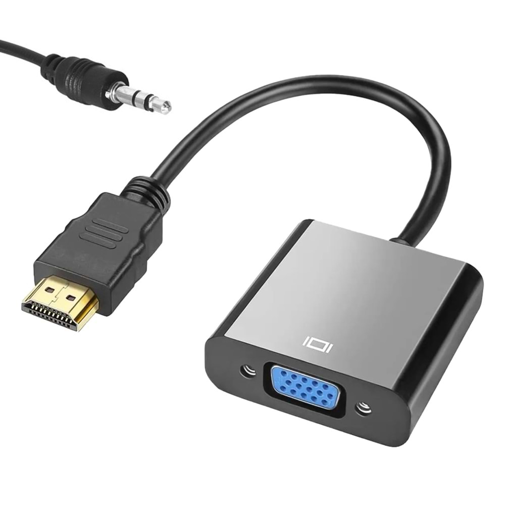 HERZ HDMI TO VGA ÇEVİRİCİ ( SESLİ )