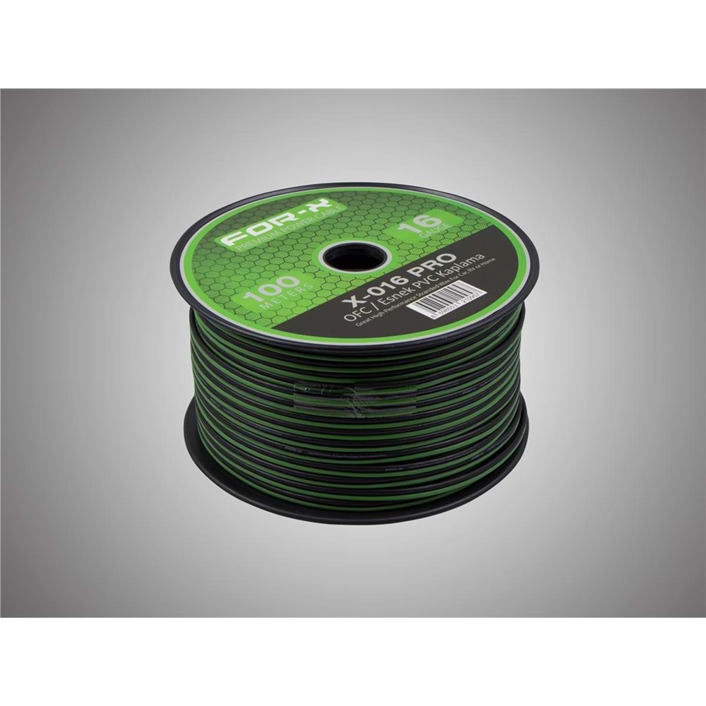 FOR-X X-016PRO 100 MT 16GA HOPARLÖR KABLOSU