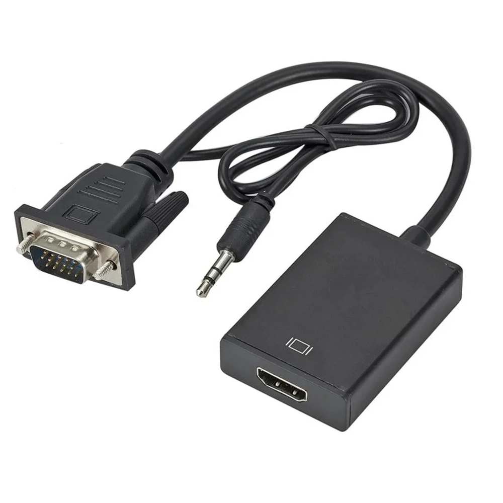 OEM FHD0705 VGA - HDMI Çevirici Ses+USB Beslemeli