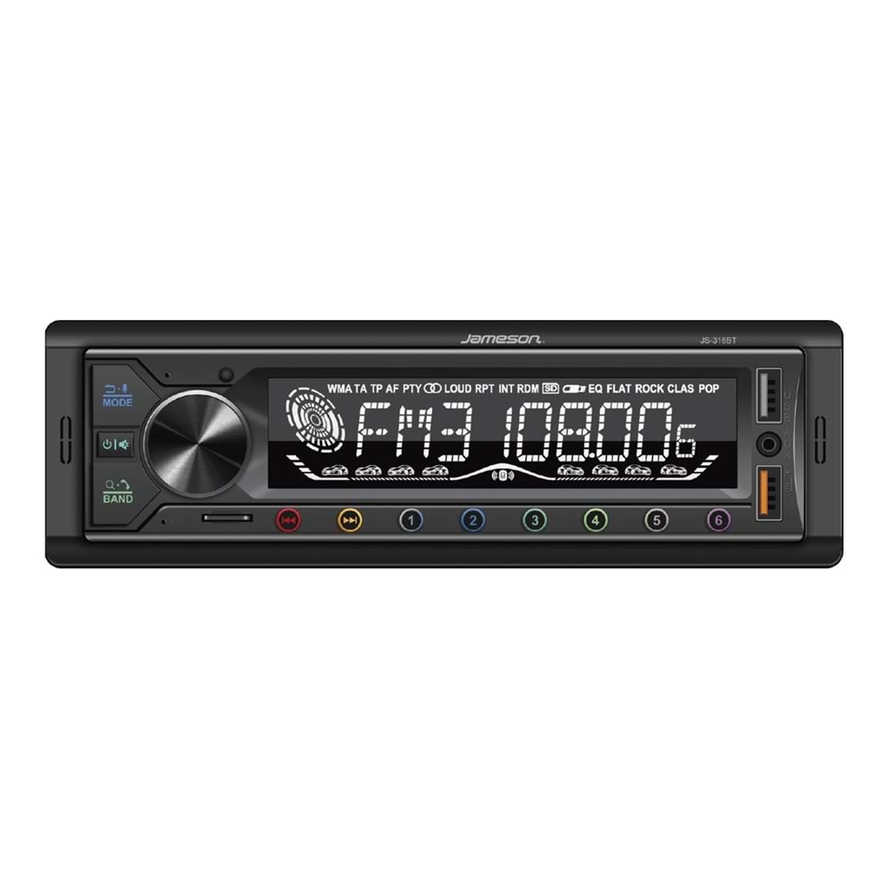JAMESON JS-316BT OTO TEYP