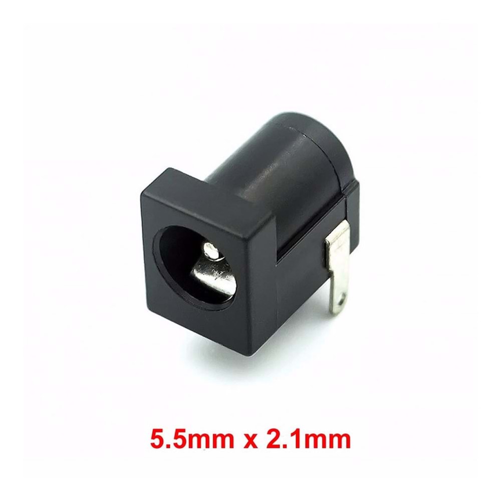 OEM 5,5mm x 2,1mm ŞASE SOMONLU PLASTİK SOKET