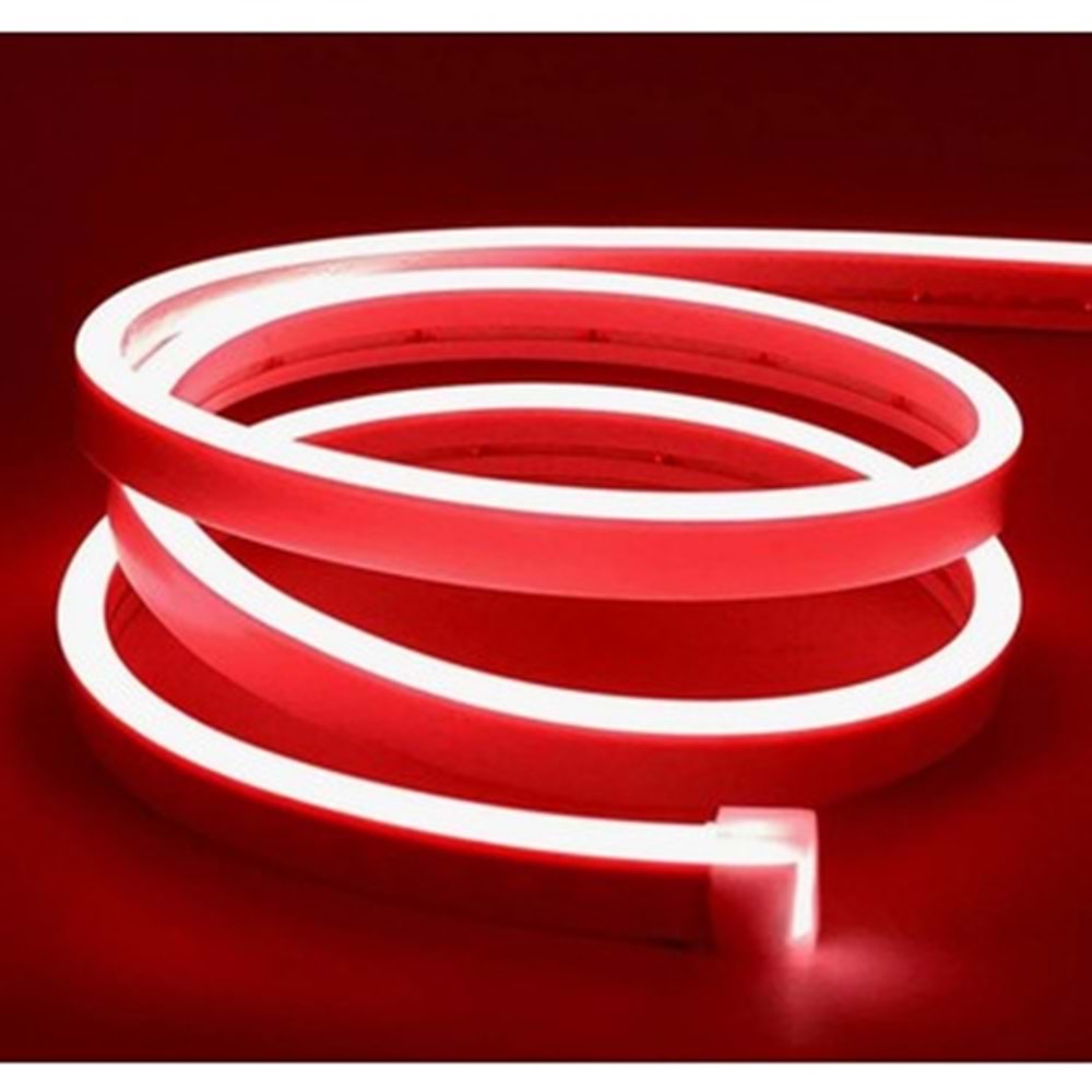 OEM 12V 5MT NEON LED KIRMIZI 2,5CM KESİLEBİLİR