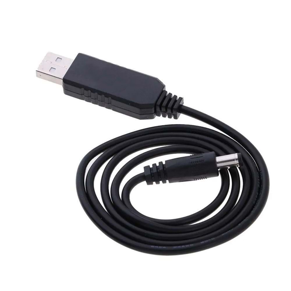 USB 5V to 12V Dc Converter Uç:5,5x2,5 ADJ6053