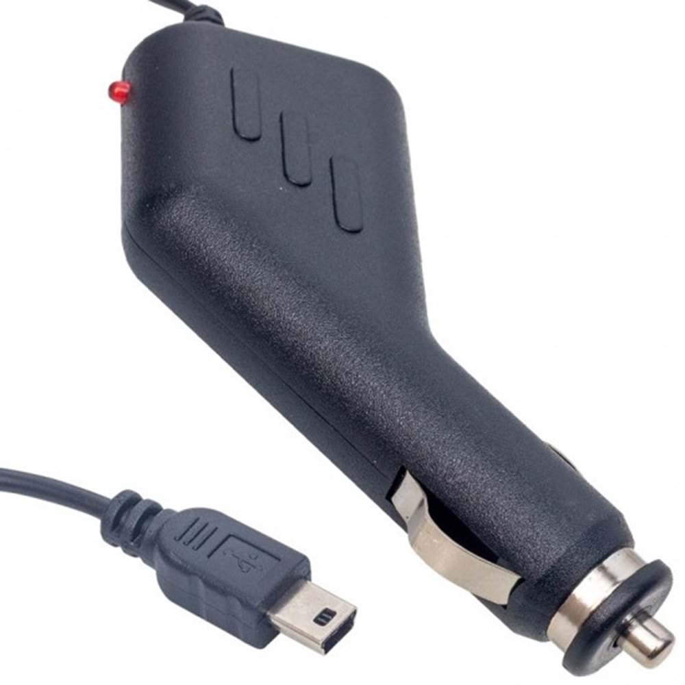 MİNİ USB V3 12 24VOLT GİRİŞ 5 VOLT 1 AMP ÇIKIŞ ARAÇ ŞARJ