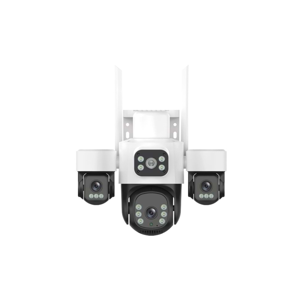 INOX-X113 3+3+3MP 3 LENSLİ WİFİ PTZ KAMERA 3 KAMERALI