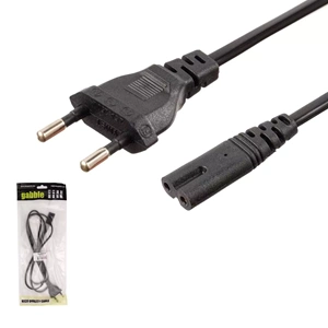 TEYP FİŞİ CEYRAN KABLOSU C7 SİYAH 1.5MT GABBLE GAB-TK015