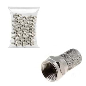 FULLY F KONNEKTÖR DAR MİNİ RG58 1,KALİTE (100 ADET)