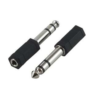 ÇEVİRİCİ JACK 6,3MM STEREO ERKEK TO 3,5MM DİŞİ TN-1305