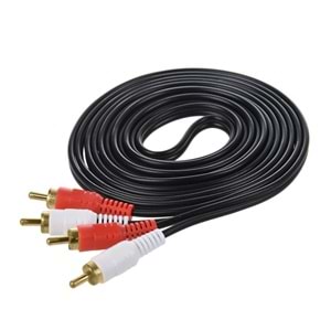 KABLO 2RCA 2RCA 10MT GOLD 1,KALİTE