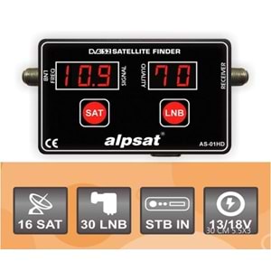 UYDU BULUCU HD SATFINDER AS01 ALPSAT