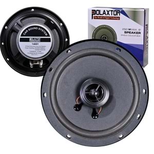 POLAXTOR PLX-14691 Oto Hoparlör 16cm 250 Watt Tweeterli 1 Adet